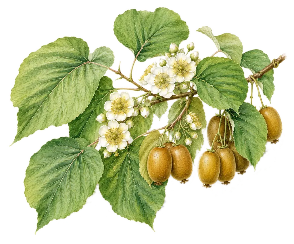 [Actinidia	deliciosa] Kiwi Autofertile - Jenny ♀  (Conteneur 1,5l - 1 an)